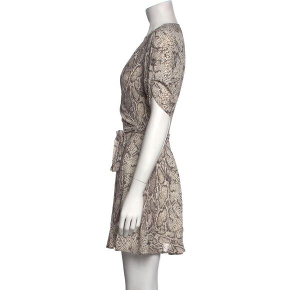 Reformation Monica Dress Snake Skin - Picture 8 of 10